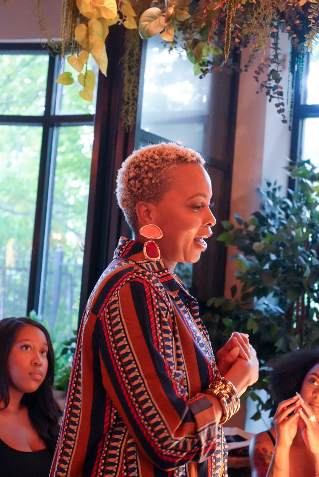 An established founder at a FWDHer salon